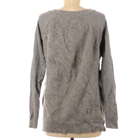 French Connection Sweater Wool Mohair Grey Crew Neck Long Sleeve‎ Women's Medium - Picture 2 of 11